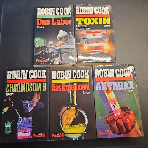 Bücherpaket robin cook - 5x,